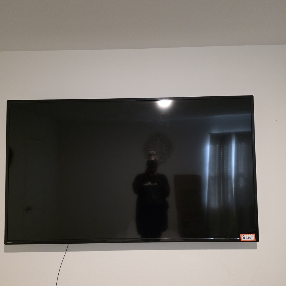 Philips 55" Black Flat Screen LED TV